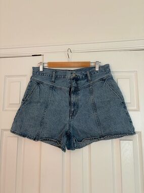 Madewell Vintage-Inspired Blue Denim High-Rise Shorts